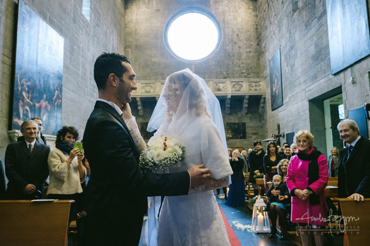 first look bride groom