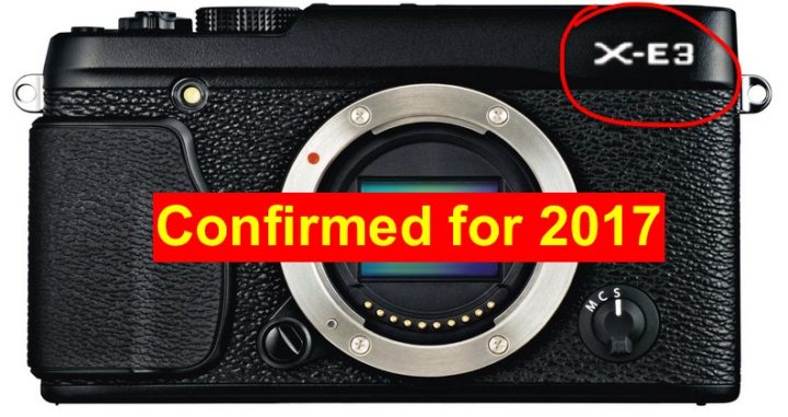 Fujifilm X-E3 Mock-up