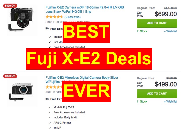 X-E2 deals