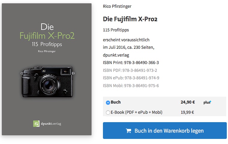 X-Pro2 Book