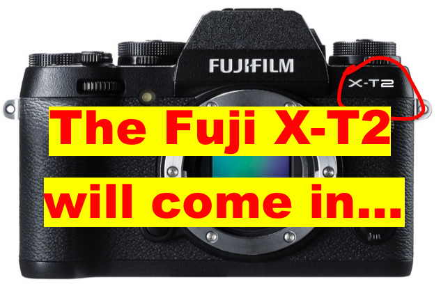 X-T2 annoucement