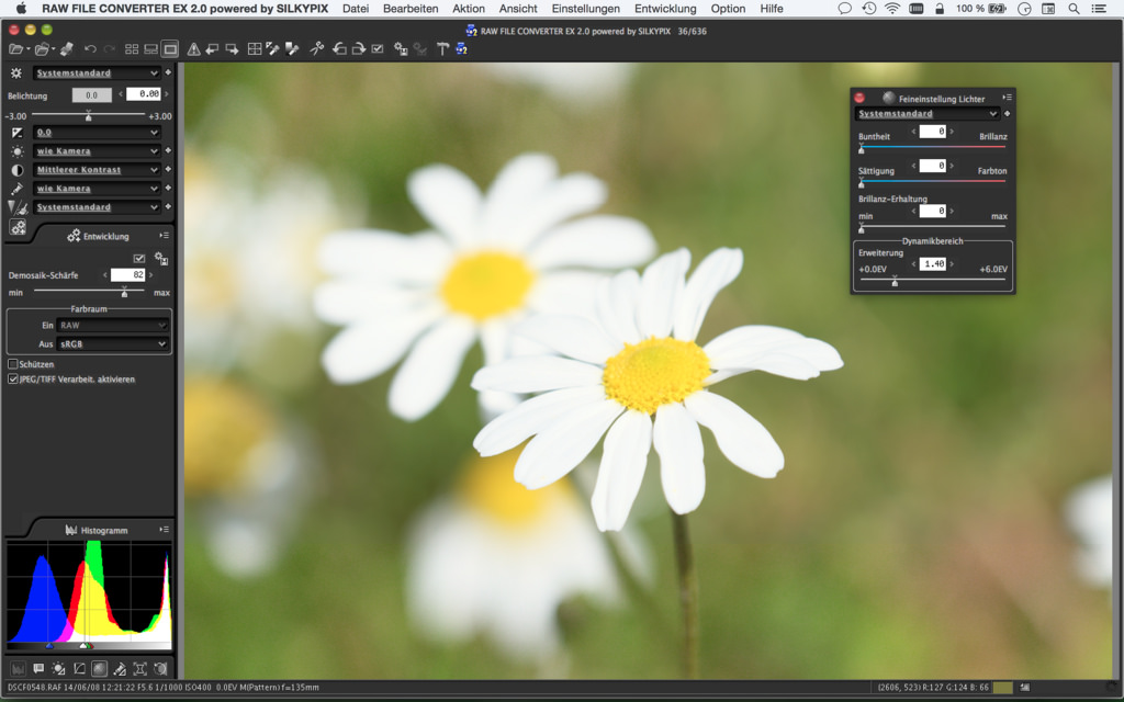 silkypix raw file converter ex