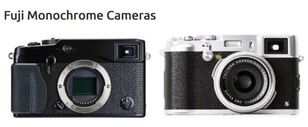 Monochrome Fujifilm X-Pro1 M and X100S M Available - Converted by