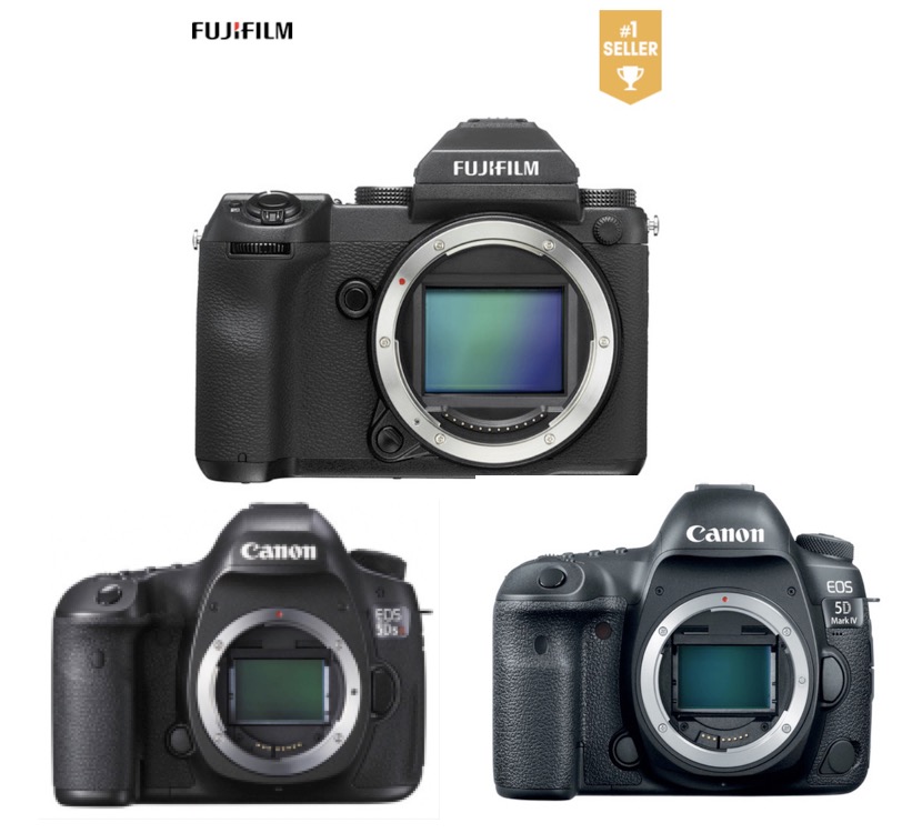 The "Magnificent" Fujifilm GFX Beats Canon 5DSR and Canon 5DMKIV. Best