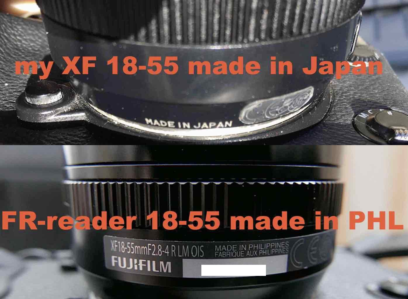 Clarification + Update Regarding the XF Lens Production Moving from