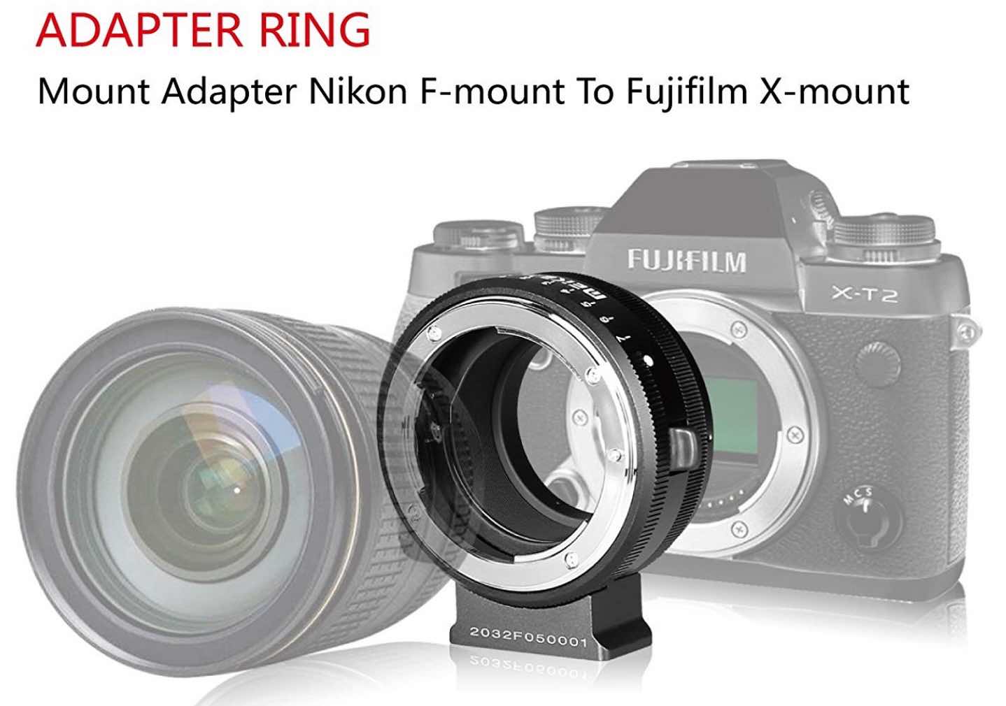 Meike Releases Nikon FMount To Fujifilm XMount Adapter Fuji Rumors