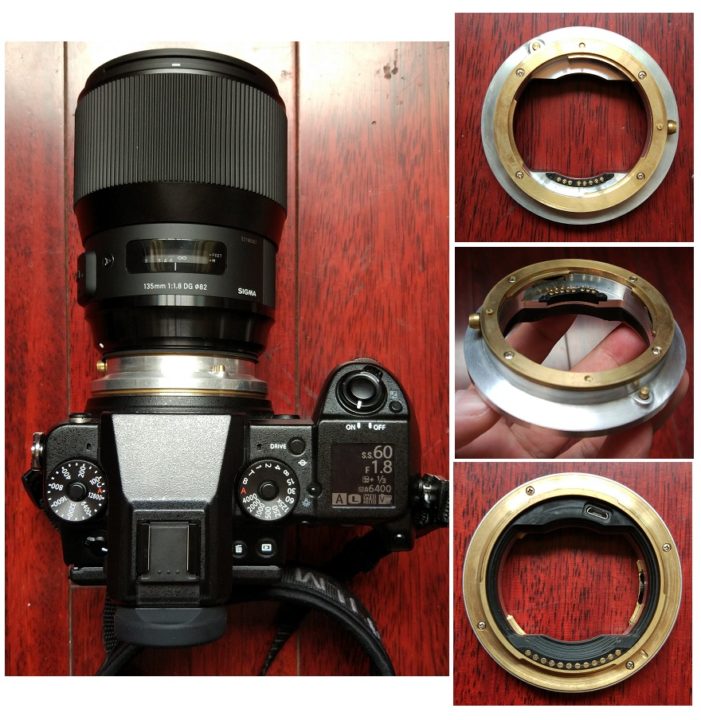 New Steelsring Smart AF Adapters for C645 and Canon / Sigma EF lenses