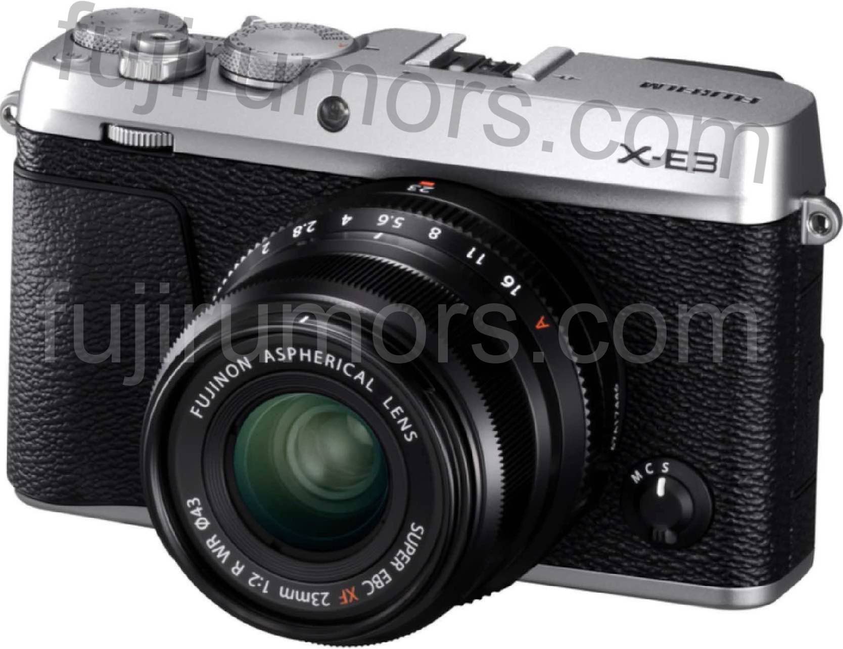 Enjoy the FIRST IMAGES of the FUJIFILM X-E3 Front and Back! - Fuji