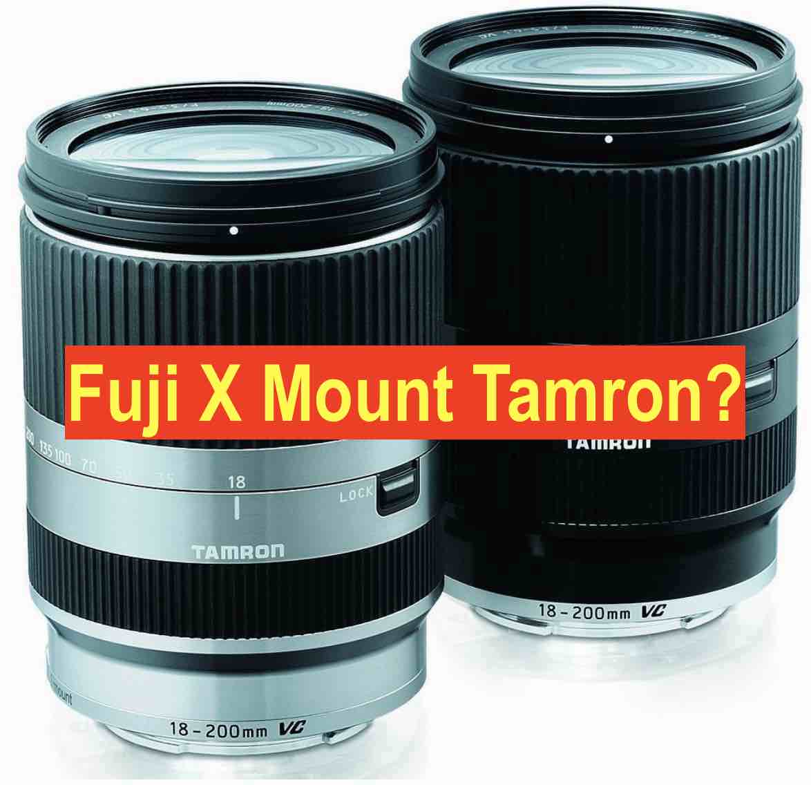 tamron fuji x mount