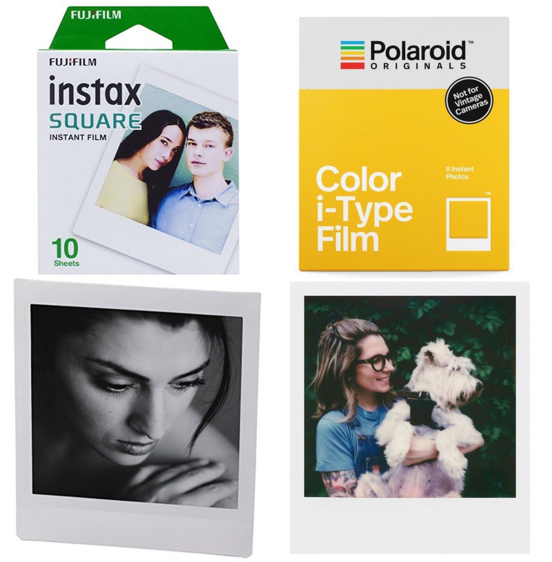 polaroid film instax square