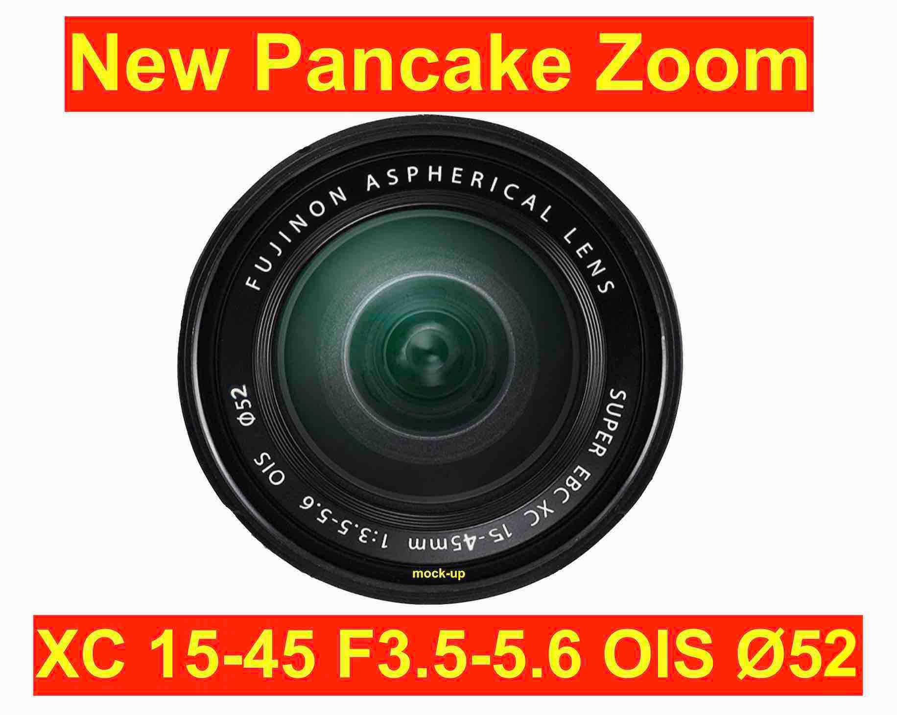 COMING SOON: New Fujinon XC mm F3..6 OIS Pancake Power