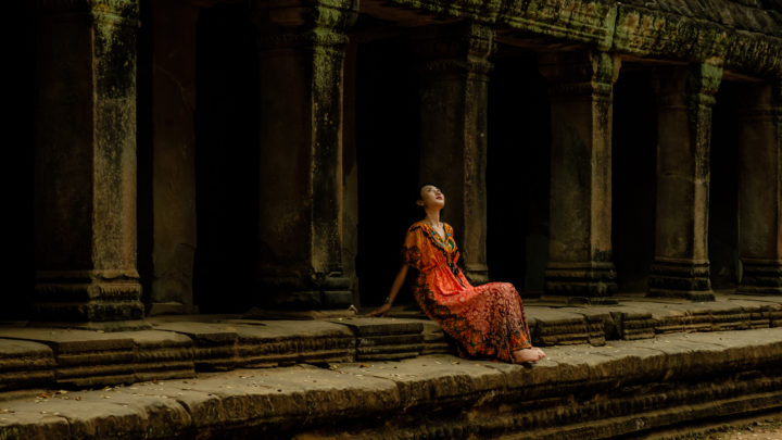 Temple Belle - Ta Prohm, Angkor, Siem Reap, Cambodia, 2018