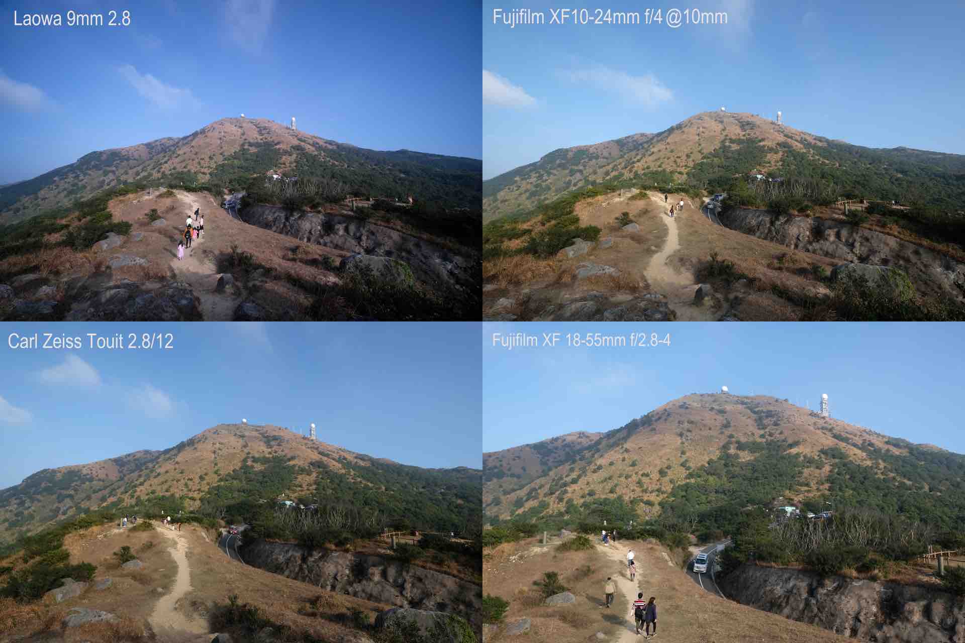 Laowa 9mm F2 8 Vs Xf10 24 Vs Zeiss Touit 12 Angle Of View Comparison And Reviews Fujinon 23mmf2 Vs Zonlai 22mmf1 8 Fuji Rumors