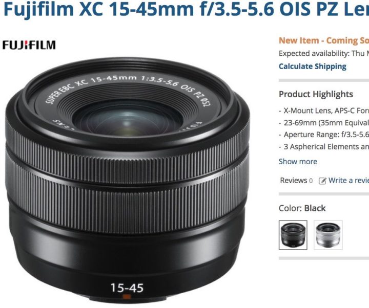 Fujinon XC 15-45 