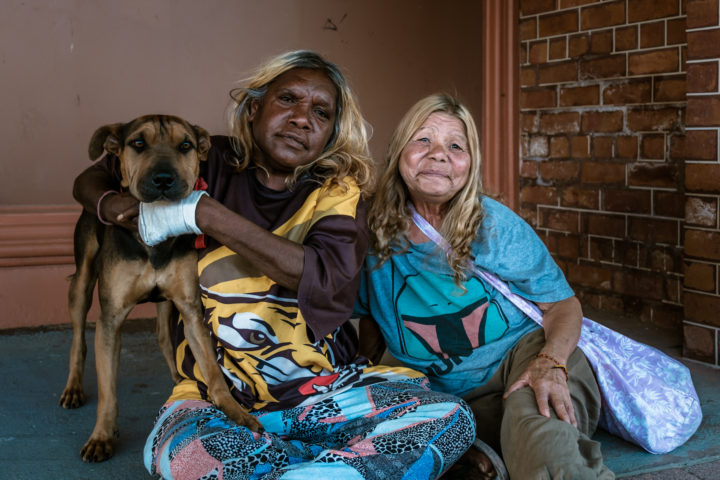 Dog and All - street portrait, my local beat, Western Australia, 2017. Fuji X-T2, XF 16-55, 22mm @ F2.8