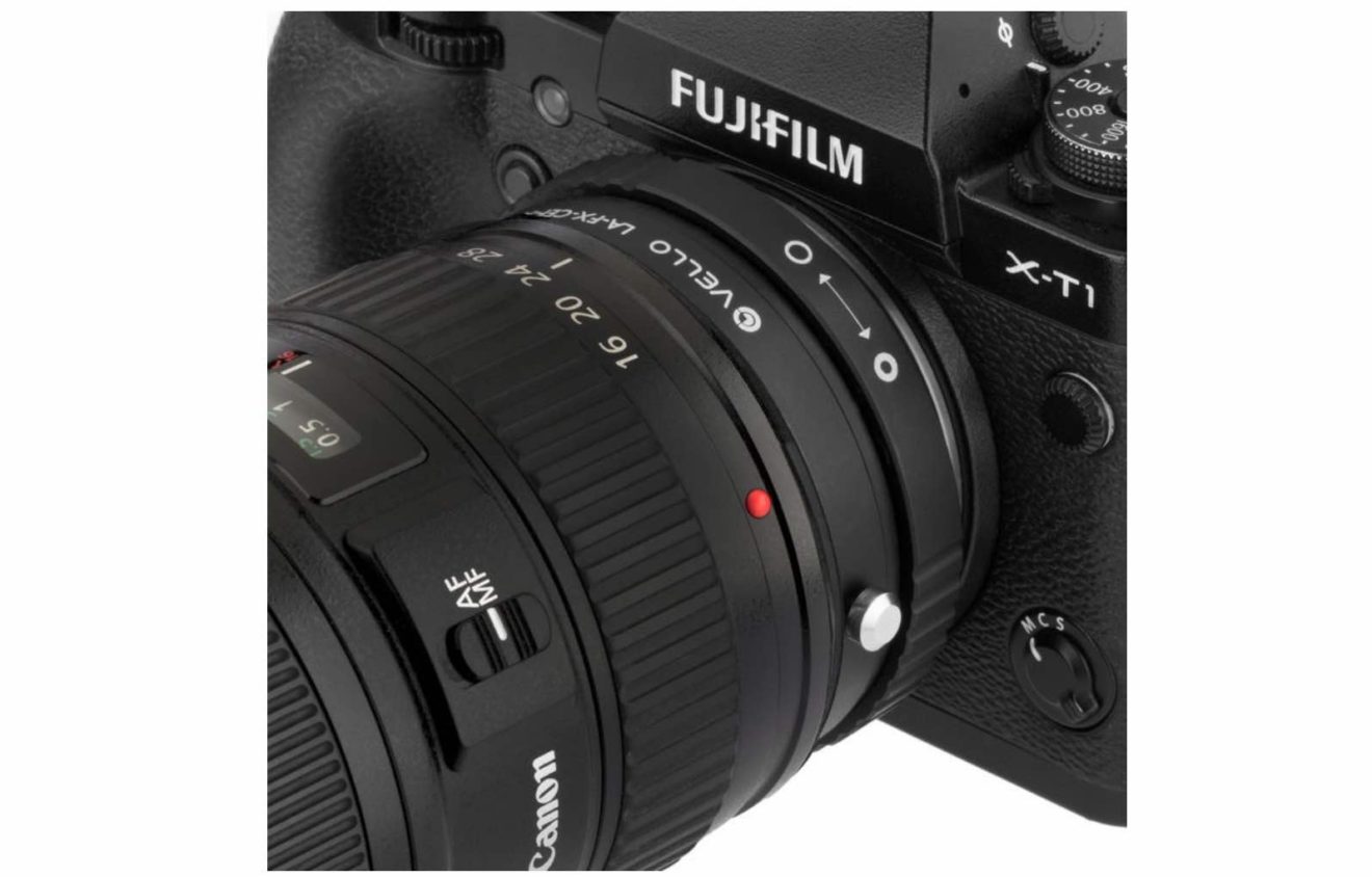 New Vello Canon/Nikon/Pentax to Fujifilm X Adapters with Aperture