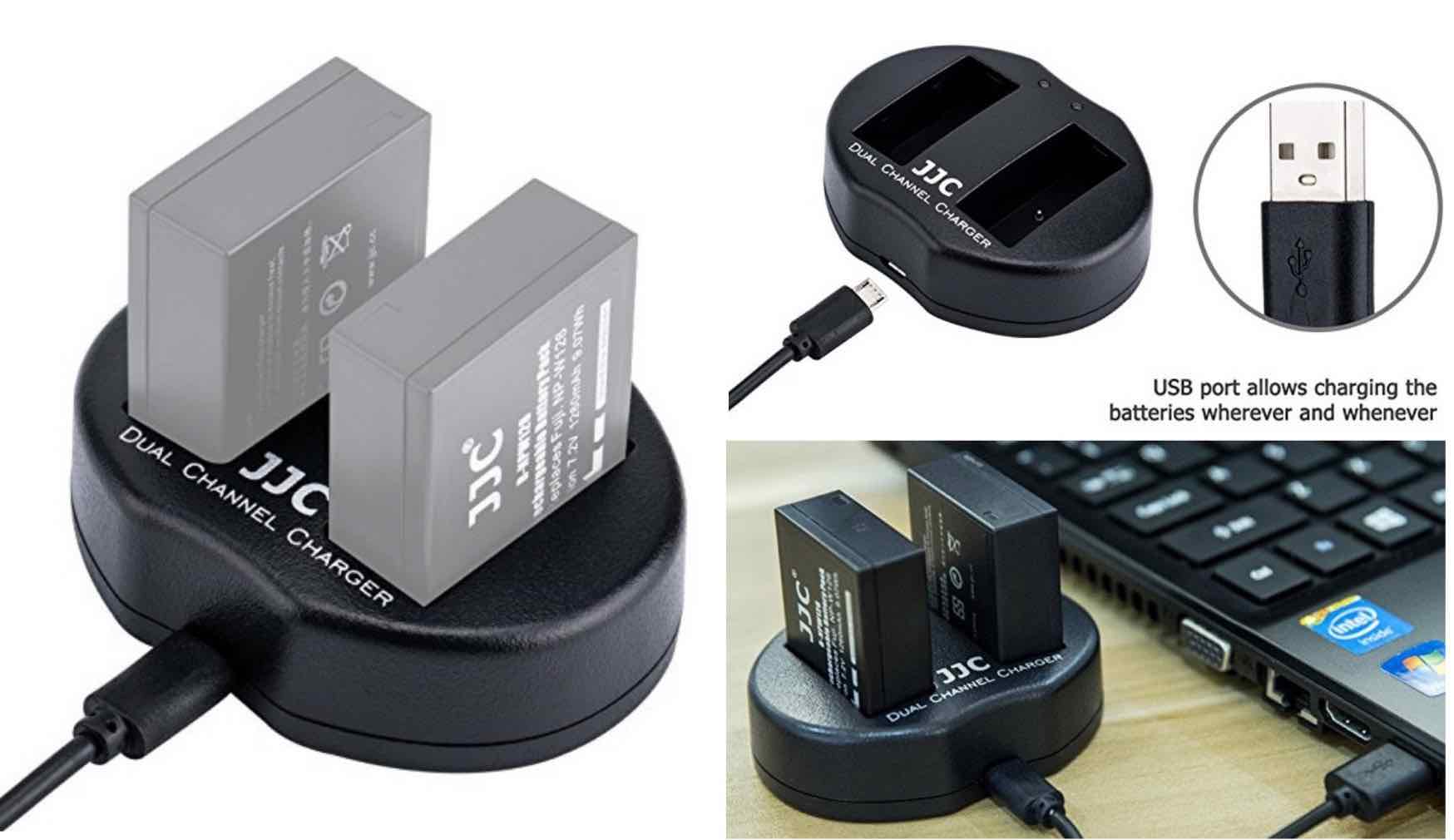 Small, Useful, Cheap: Dual USB Battery Charger for FUJIFILM NP-W126/S  Batteries - Fuji Rumors