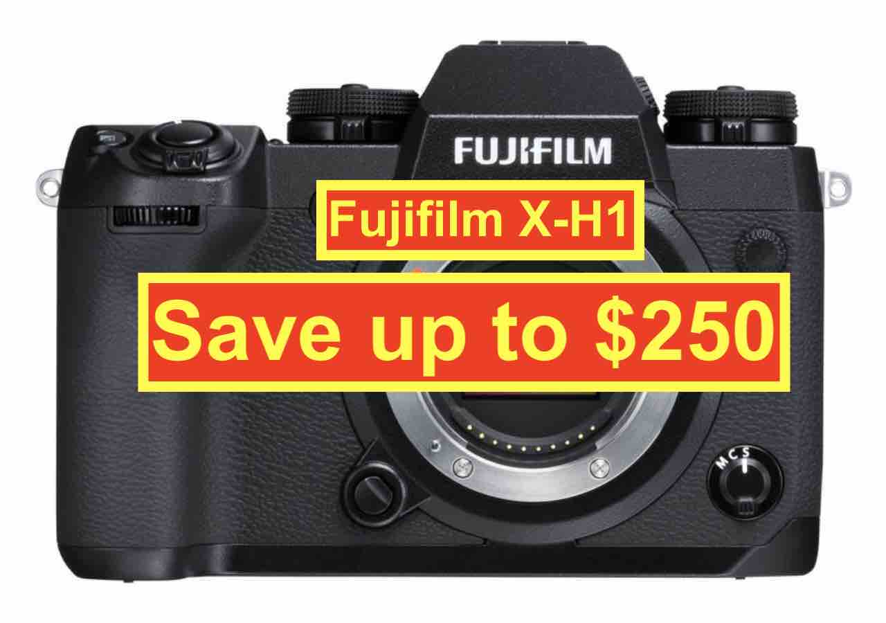 Fujifilm XH1 Save up to 250 at BHphoto (100 Gift Card + 150 Fuji Rebate) and Used Fujifilm