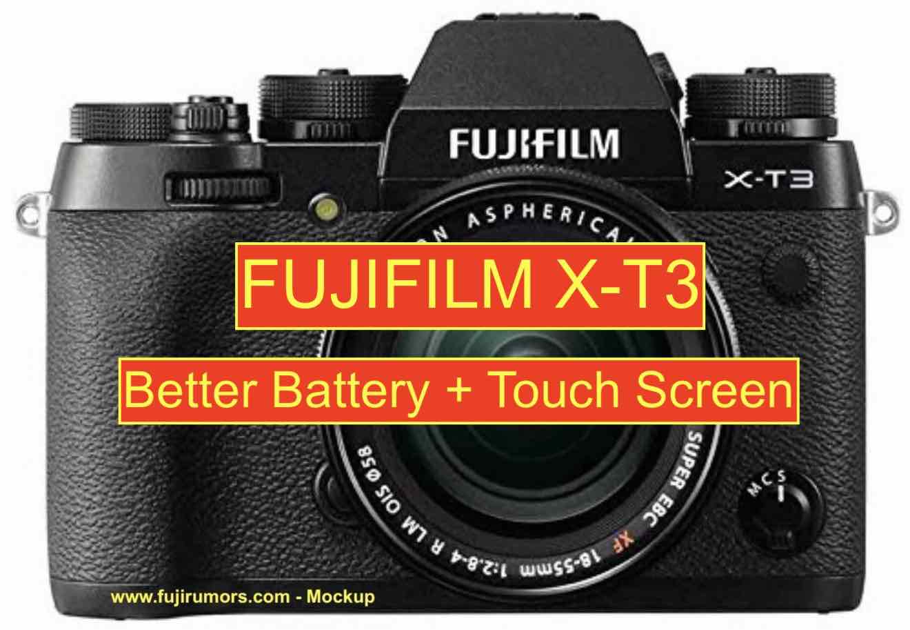 Fujifilm X-T3: Better Battery Performance and Touch Screen. New Battery ...