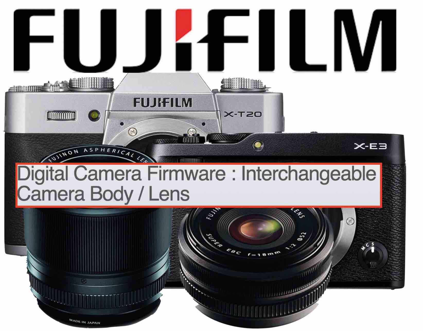 Fujifilm прошивка