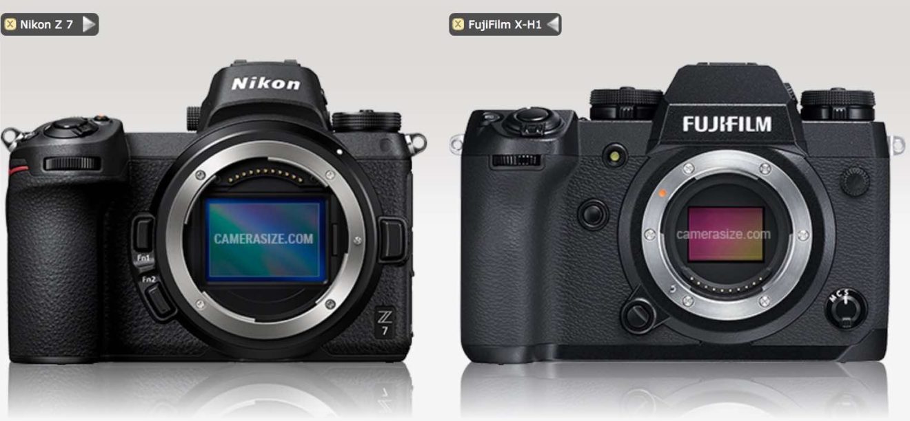 Fujifilm XT3 vs Nikon Z6 vs Z7 vs Fujifilm GFX 50R vs 50S vs XH1 vs X