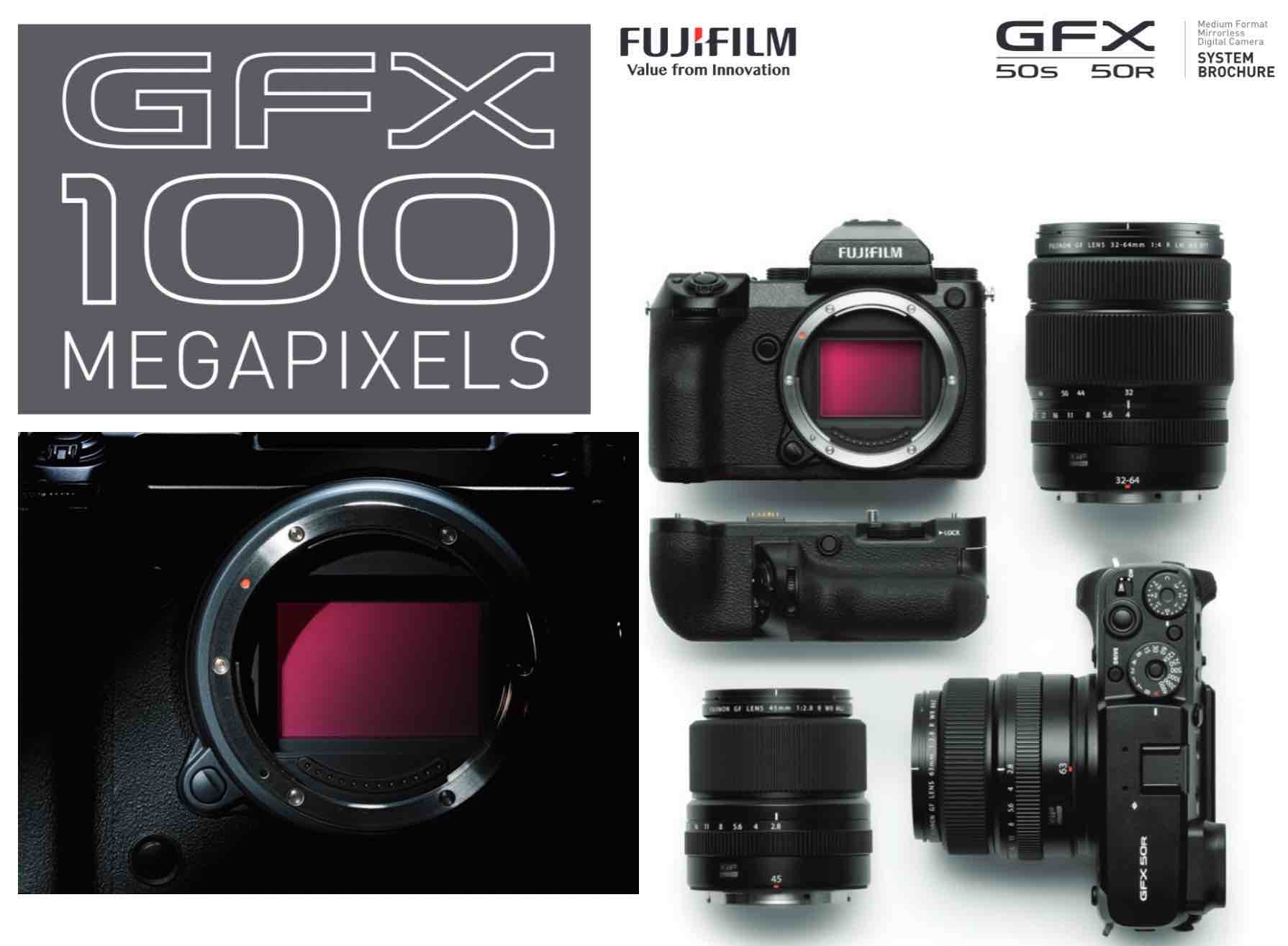 in het geheim Lenen belangrijk Fujifilm GFX 50R and Fujifilm GFX 100S Product Catalogue Available - Fuji  Rumors