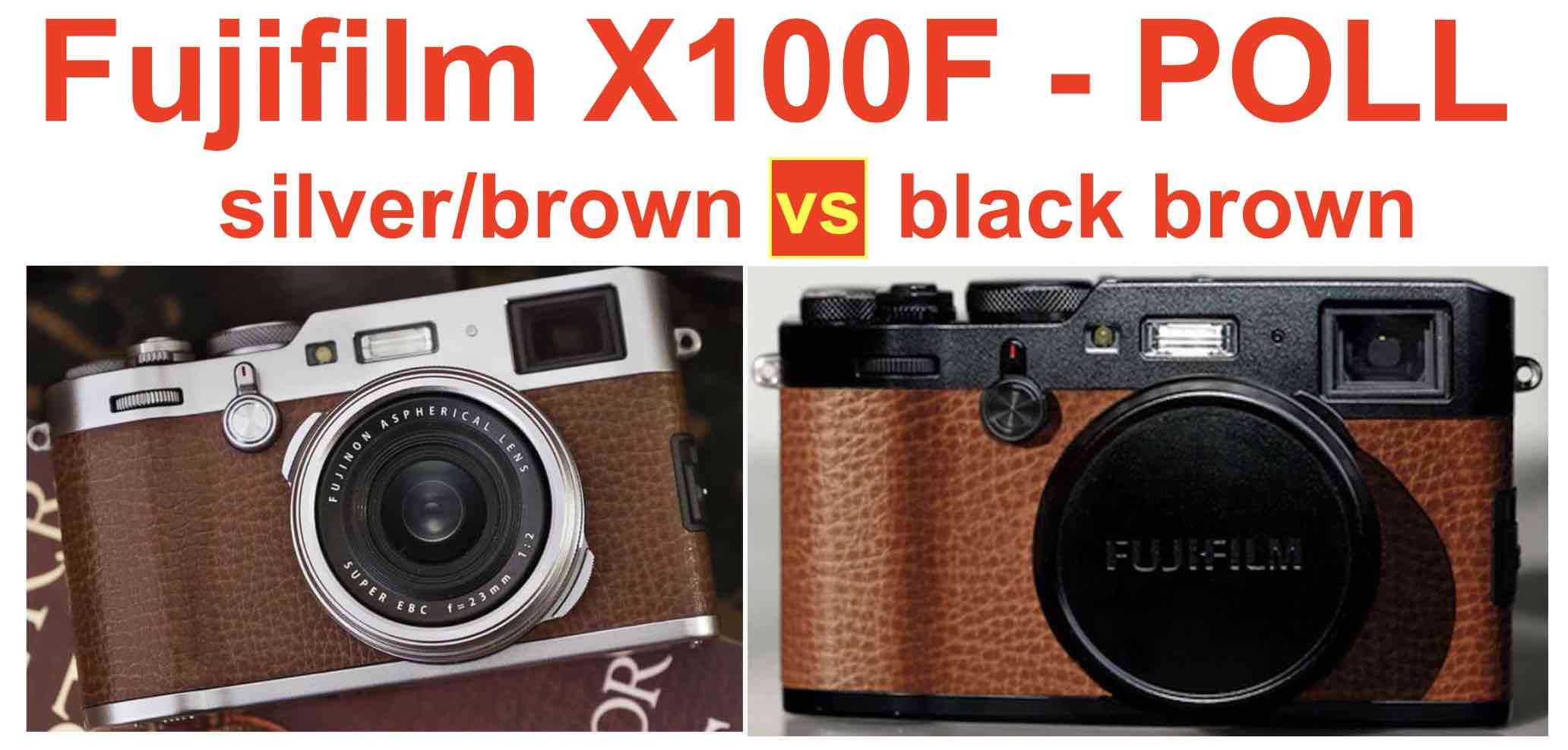 Computerspelletjes spelen Professor Grand Fujifilm X100F: Do You Prefer Black-Brown or Silver-Brown? - Fuji Rumors