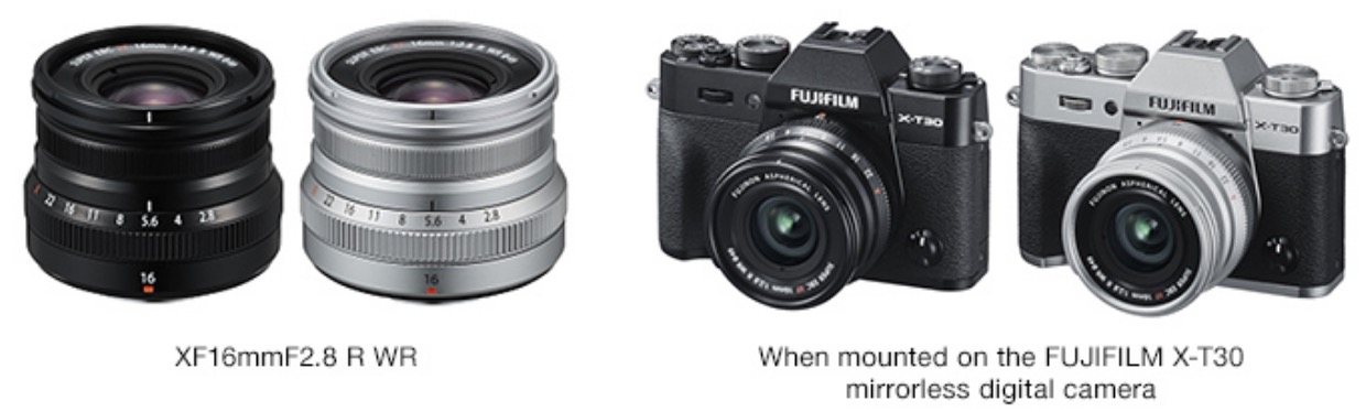 Fujifilm Releases “FUJINON LENS XF16mmF2.8 R WR” - Fuji Rumors
