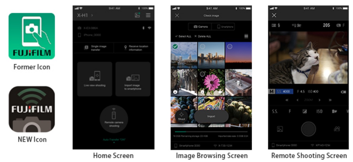 Fujifilm Launches New Version of the FUJIFILM Camera Remote App that Improves Overall Usability