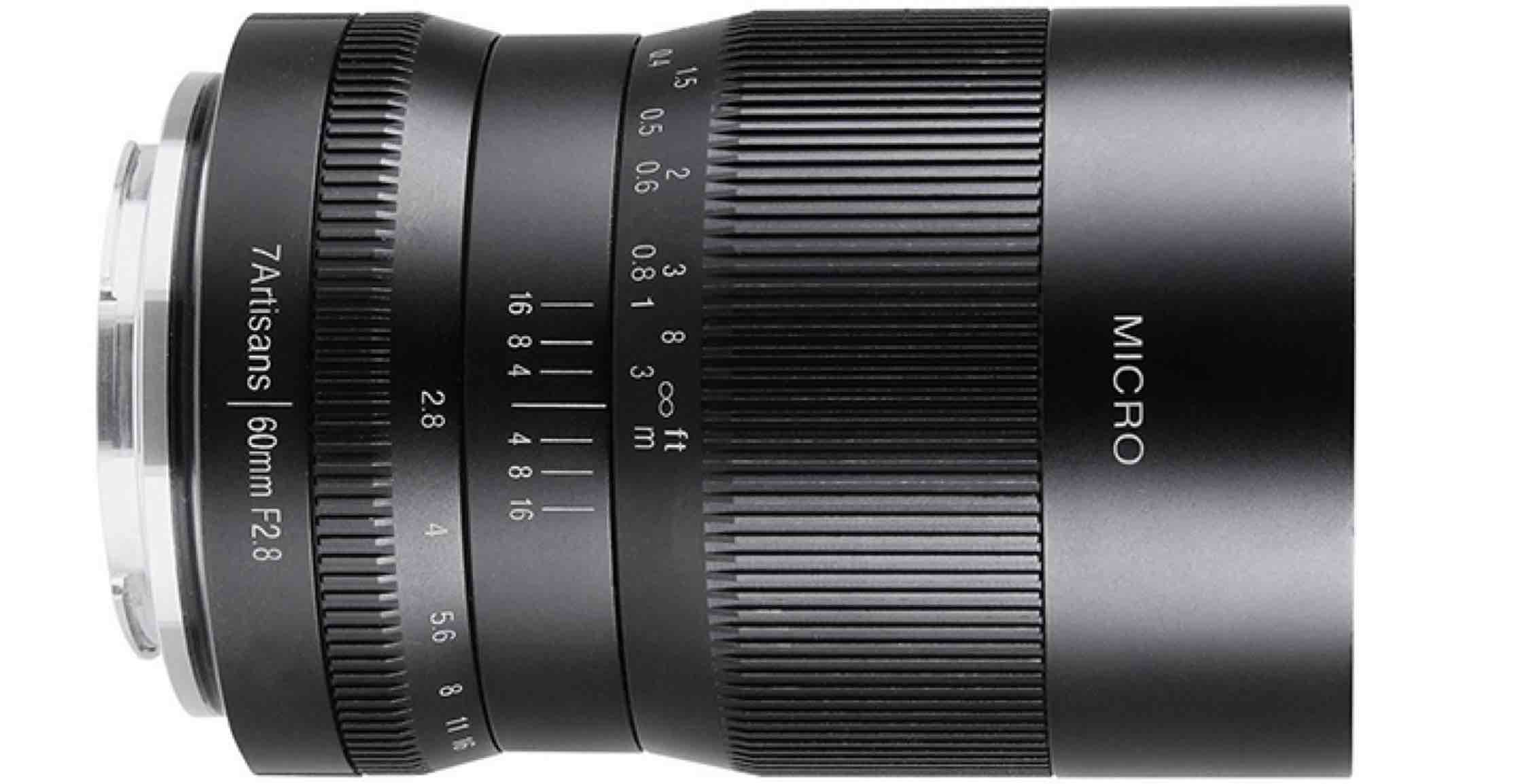 七工匠 7Artisans 60mm F2.8 Macro 単焦点レンズ | 焦点工房