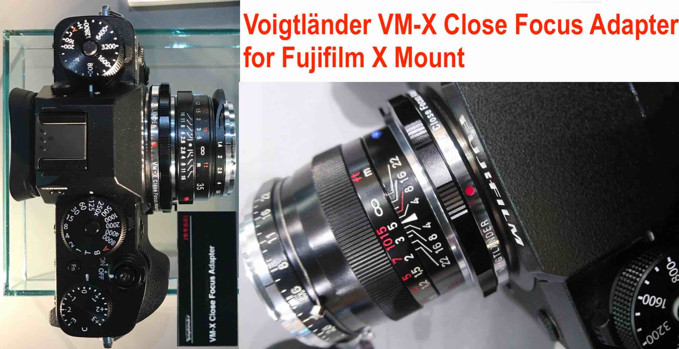 Voigtlander Vm X Close Focus Adapater For Fujifilm X Mount Cameras First Images Fuji Rumors Voigtlander Vm X Close Focus Adapater For Fujifilm X Mount Cameras First Images Fuji Rumors