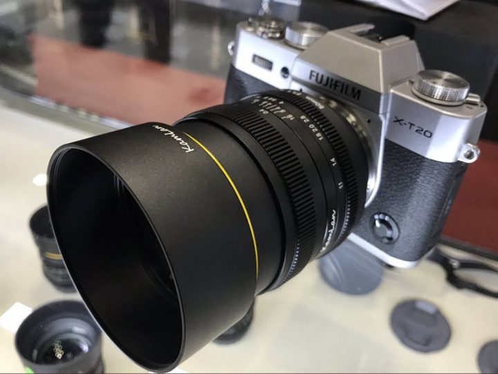 formaat Kruipen Bruin New Kamlan 8mm f/3 for Fujifilm X and See Kamlan 50mm f/1.1 MK II on Fujifilm  X-T20 - Fuji Rumors