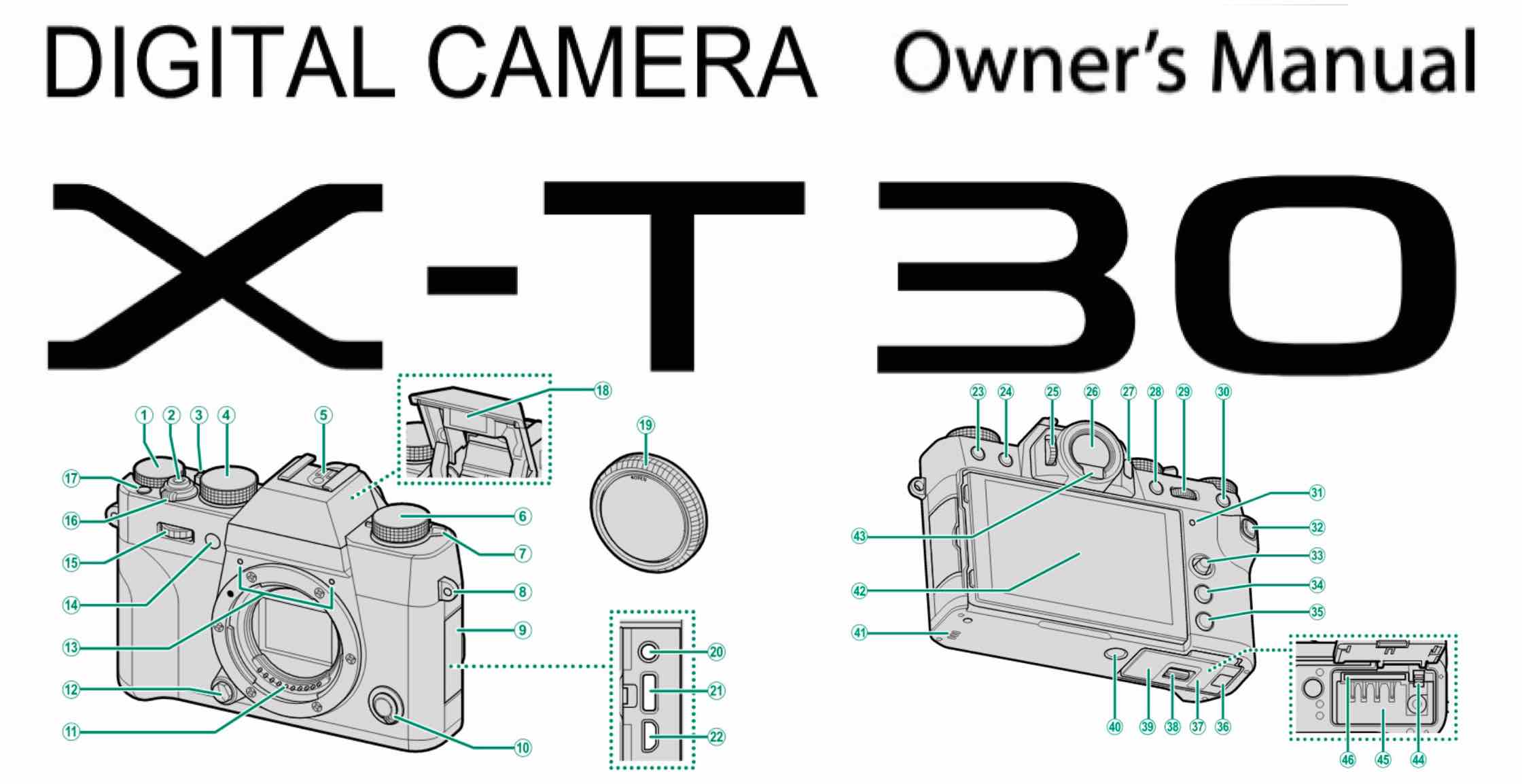 Fujifilm X-T30 Owner's Manual Released - Fuji Rumors