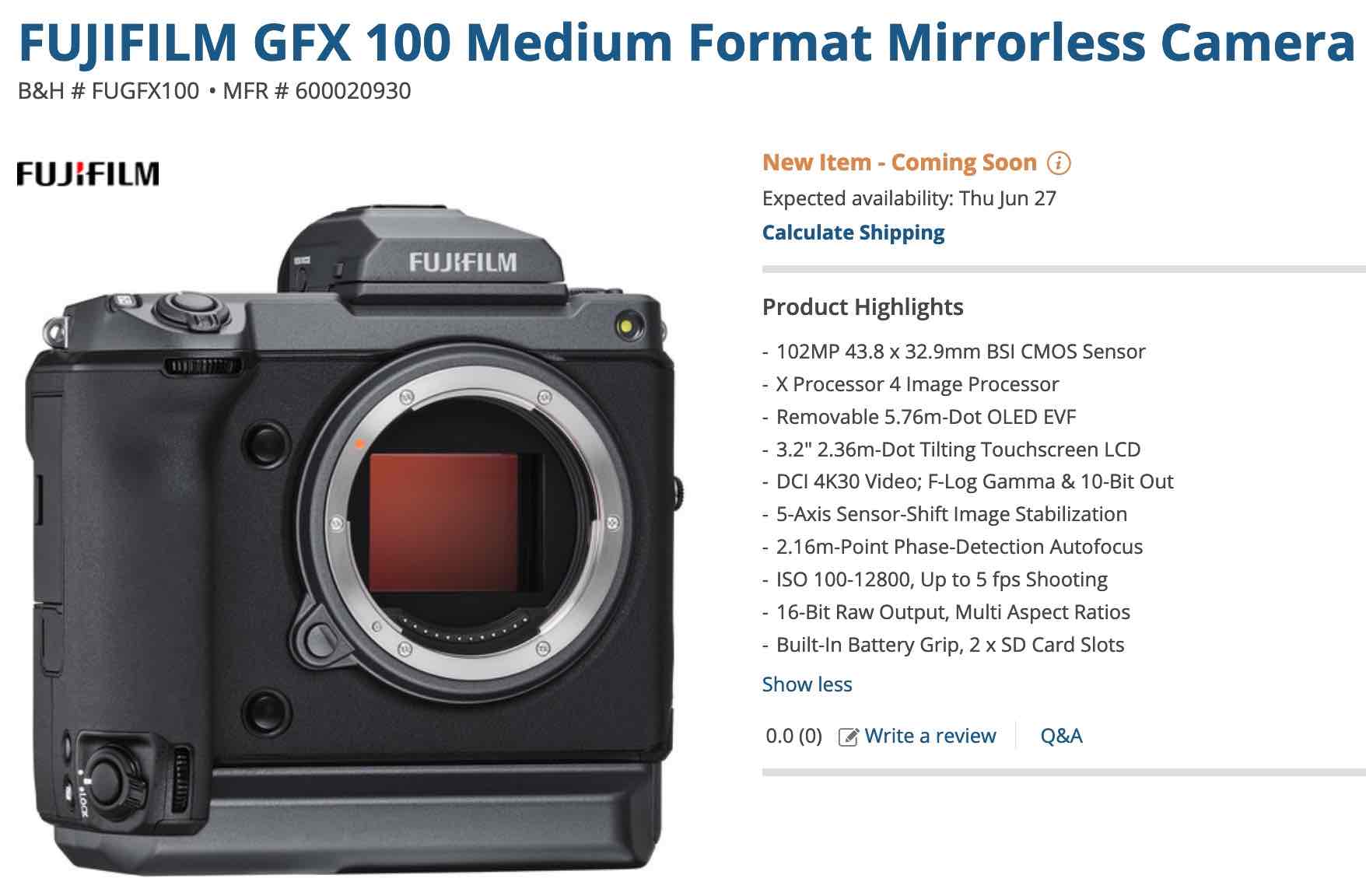 fuji gfx 100 aspect ratio