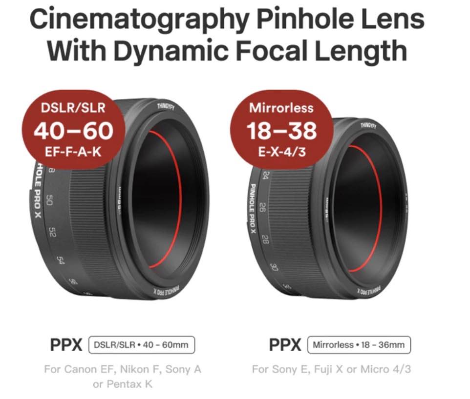 Pinhole Pro X 1838mm Zoom Lens for Fujifilm X on PreOrder Fuji Rumors