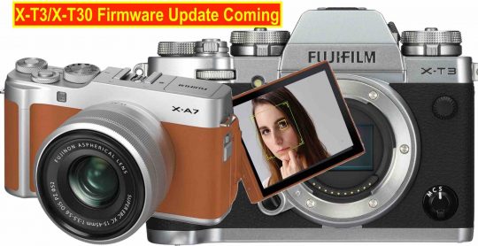 Fujifilm X-A7 Beats Fujifilm X-T3 Face/Eye Autofocus, but Firmware