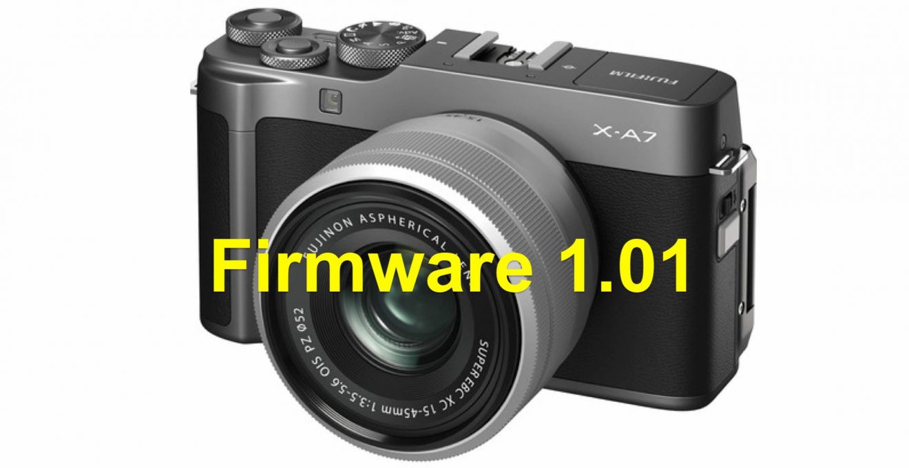Fujifilm XA7 Firmware 1.01 Released Fuji Rumors