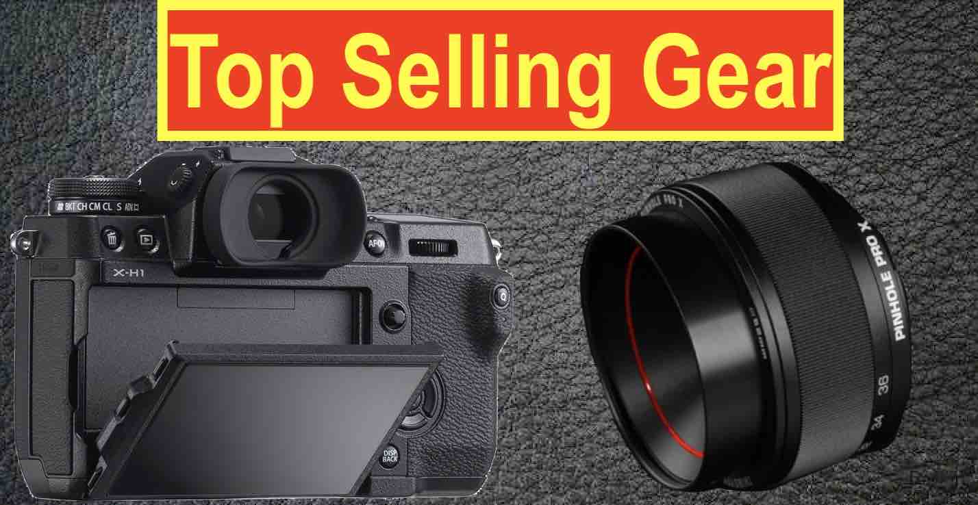 Top 3 Selling Cameras, Lenses, Software and Accessories for August on