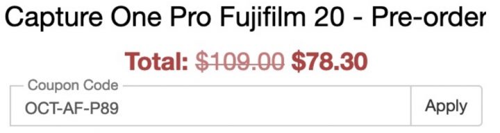 capture one pro 12 promo code capture one pro 12 promo code