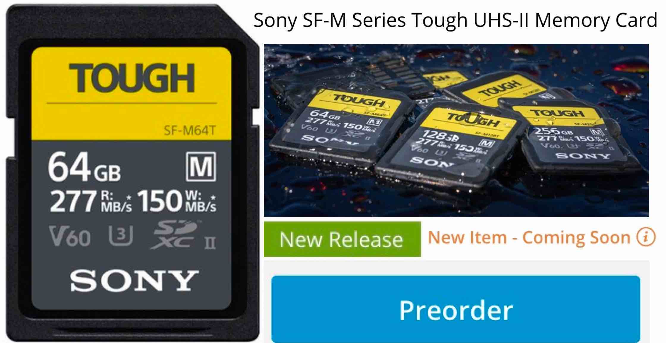 Карта памяти sony tough