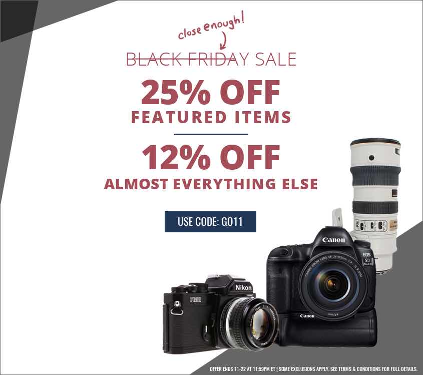 Black Friday Deals Start Now at Amazon Europe + KEH Black Friday Flash