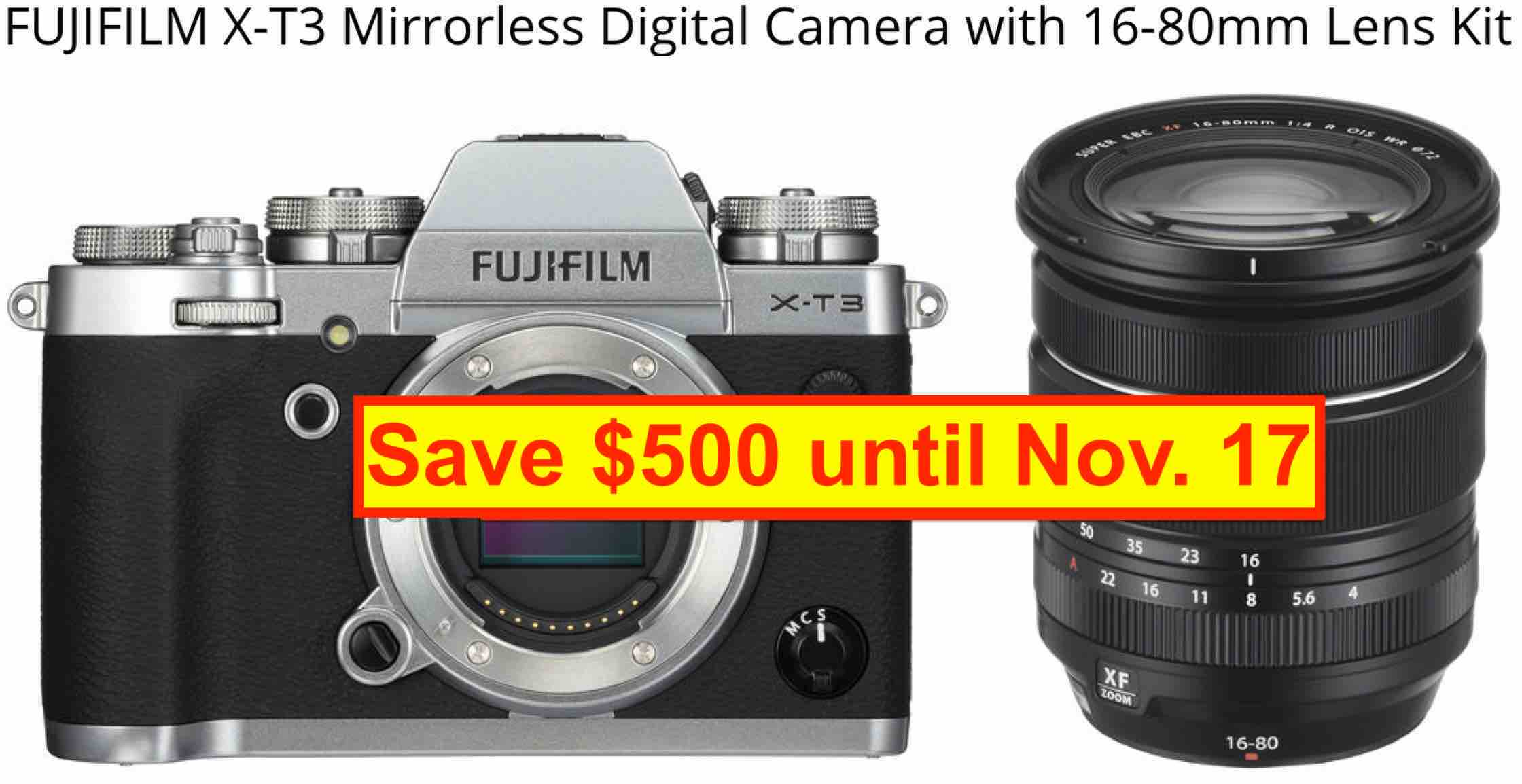 fuji xt3 for sale
