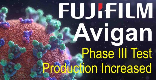 FUJIFILM Starts Phase III Clinical Trial of Antiviral drug “Avigan” on