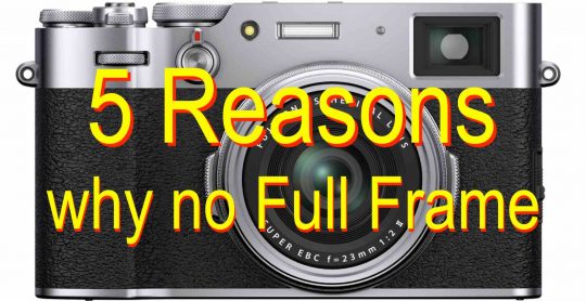 fujifilm x100v full frame