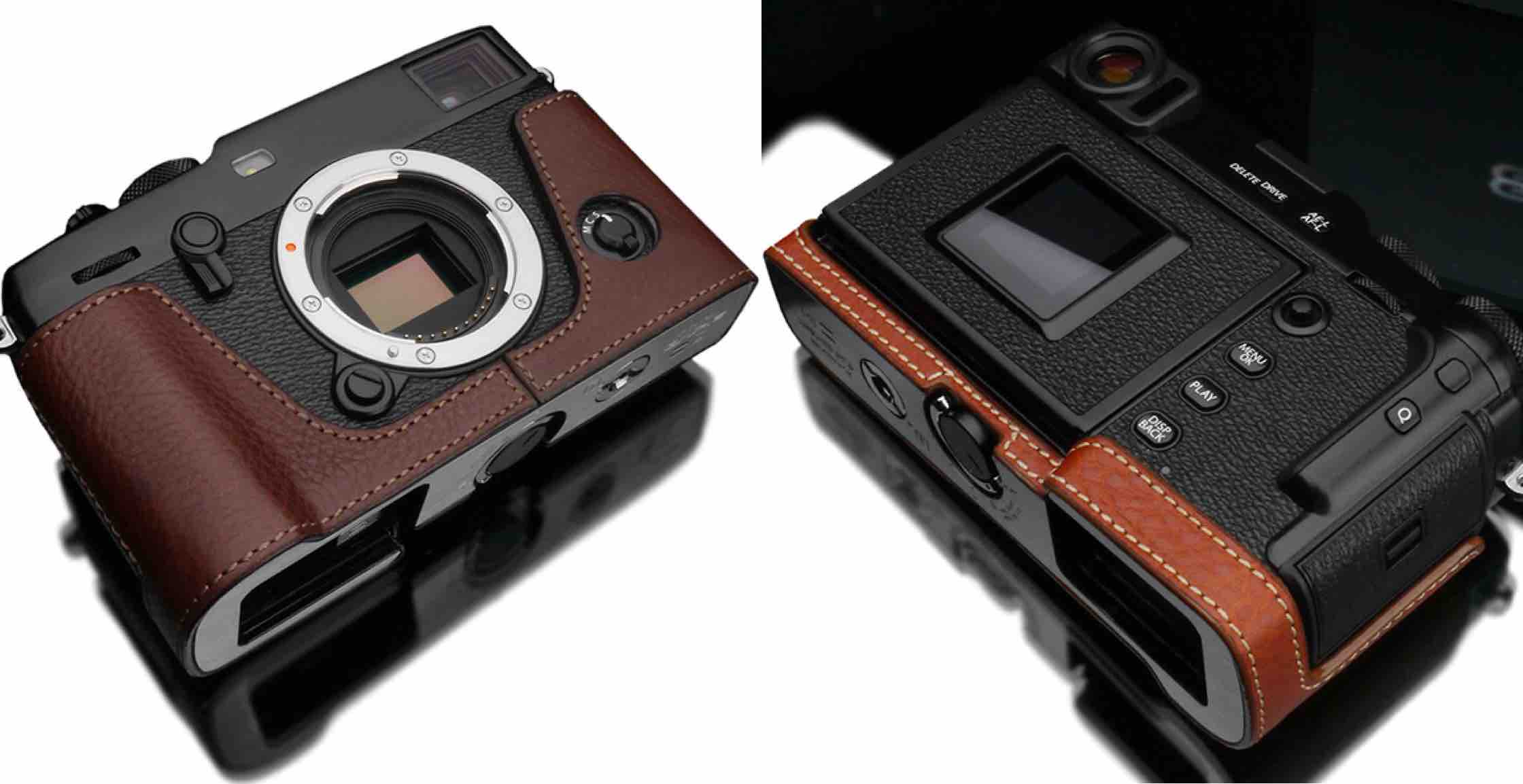 Gariz Fujifilm X Pro3 Leather Half Case and More Affordable Options Fuji Rumors
