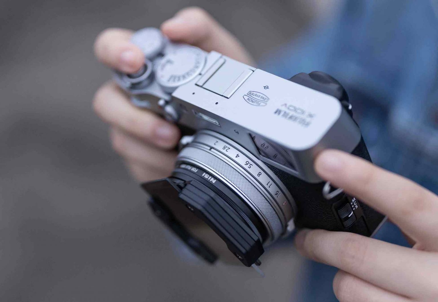 NiSi Filter System for Fujifilm X100V (and X100, X100S, X100T