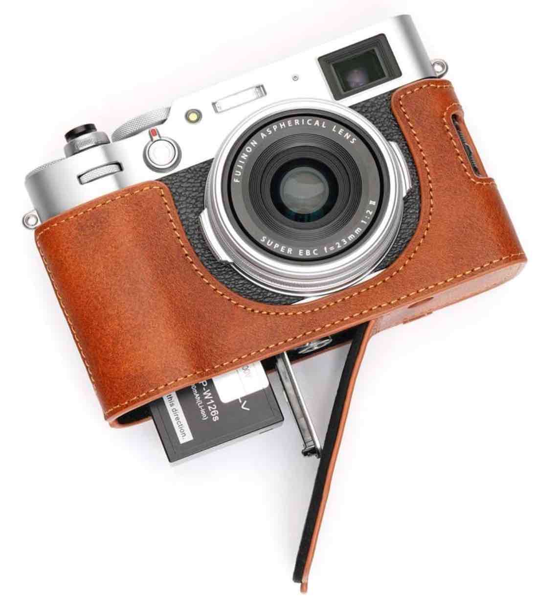 Kenji Leather Half Case for Fujifilm X100V and Other Options Fuji Rumors