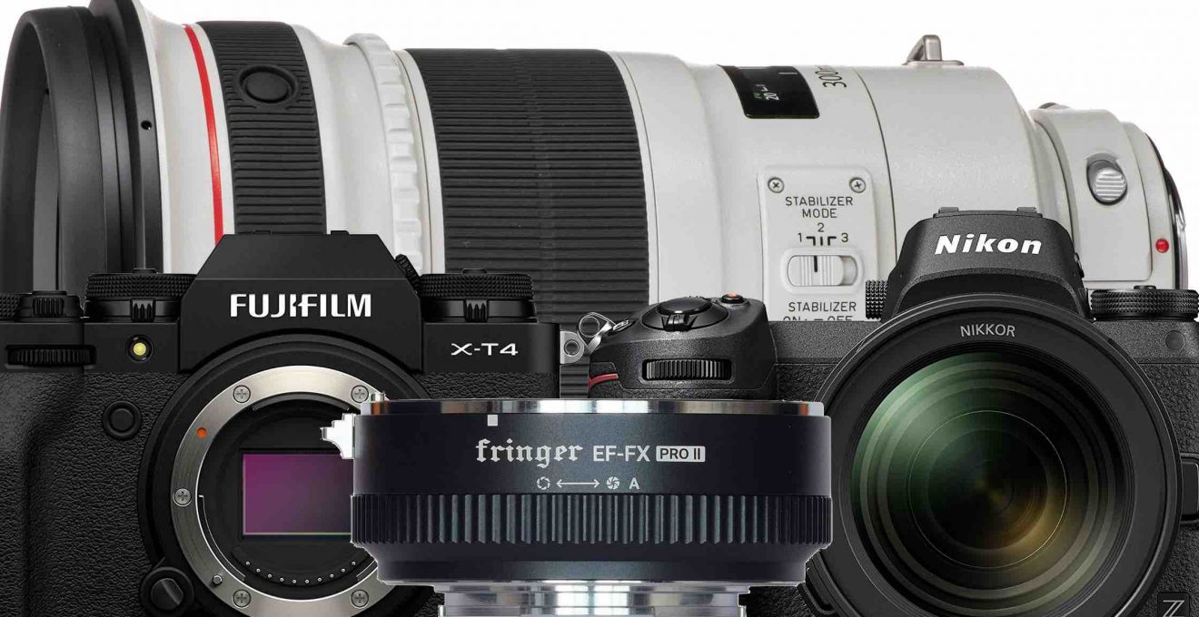 Fujifilm X-T4 vs Nikon Z6 Focus Tracking Tests using Fringer Adapters