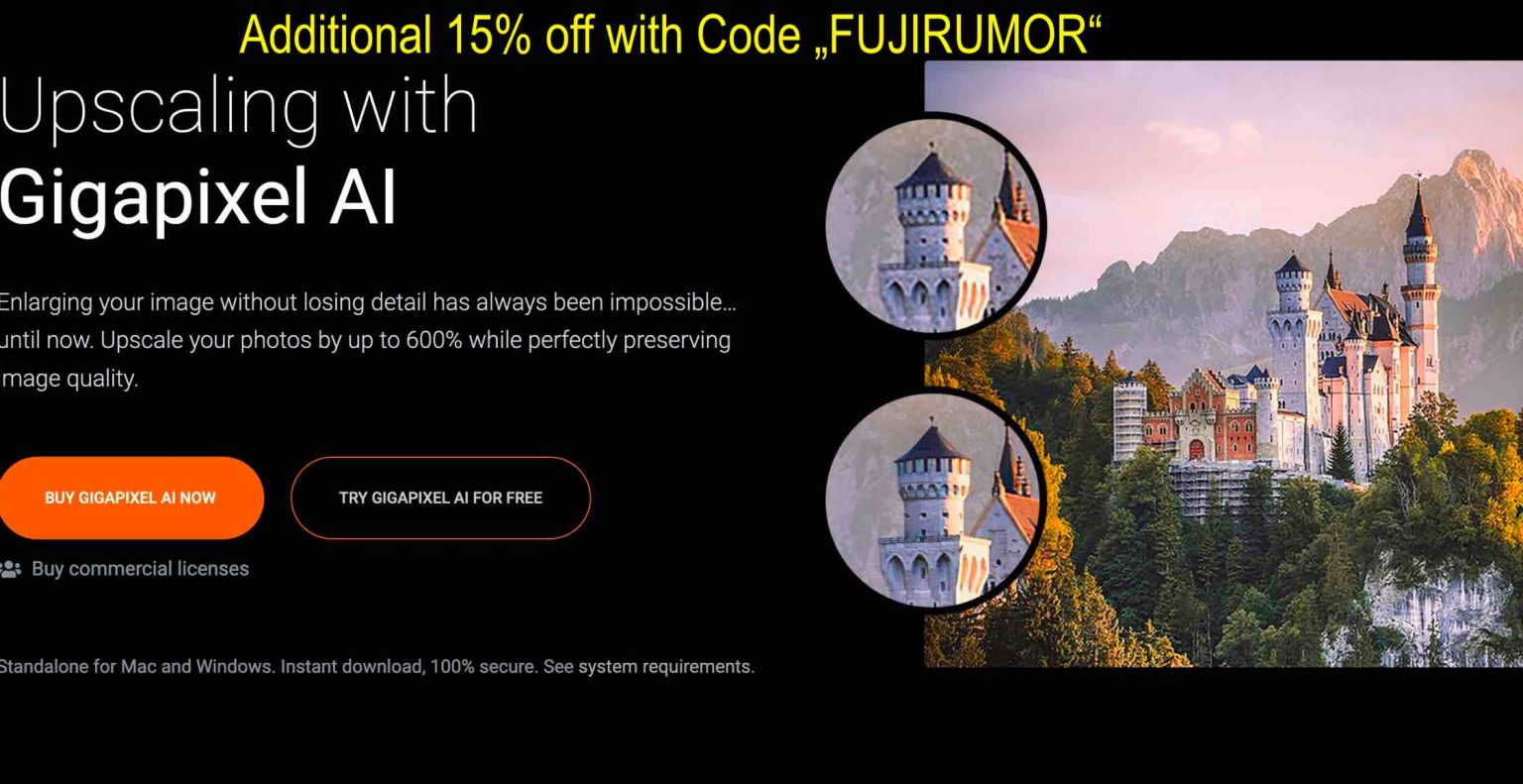 New Topaz Gigapixel AI let’s you Upscale your Photos by up to 600%