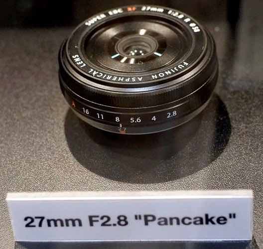 first mock ups of the XF27mm f/2.8 had an aperture ring